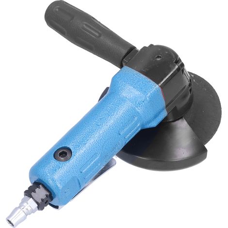Meuleuse d'angle pneumatique 4" portable 11000 tr/min, outil de coupe bleu KP-631 avec raccord 1/4"