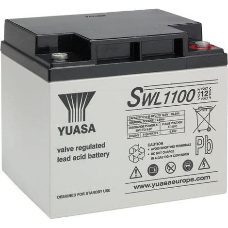 BATTERIA YUASA SWL1100 12V 40Ah
