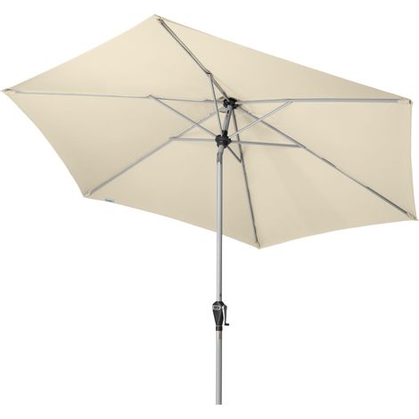 Doppler Sonnenschirm / Kurbelschirm "Active Auto Tilt 280", Ø 280 cm, natur, Bezug aus 100% Polyester, Gestell aus Aluminium, 5,9 kg Sonnenschirm / Kurbelschirm "Active Auto Tilt 280", natur, Ø 280 cm (1/10)