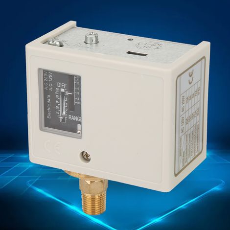 Pressostat électronique PT1/4" (pour la Russie) 24 V380 V pour compresseur de pompe à air/eau (1/5)