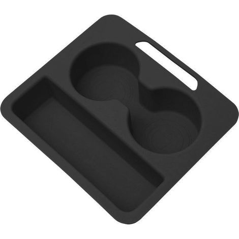 Boîte de rangement pour accoudoir en silicone pour 500 2023-2025 - Contrôle central de voiture - Push Pull Box - Absorbe les chocs (1/5)