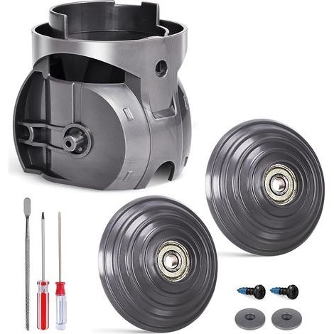 Roue à bille de rechange avec adaptateur de raccord d'aspiration pour Dyson V10 V11 V15 Torque Drive - Accessoires de tête d'aspirateur à couple élevé de 100 W (1/5)
