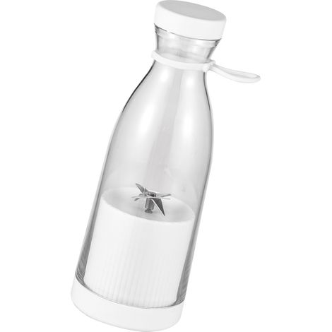 Blender Portable Mini Électrique avec Cup à Jus de 380ml, 6 Lames, Batterie Rechargeable pour Smoothies, Voyages, Bureau et Sports (1/5)
