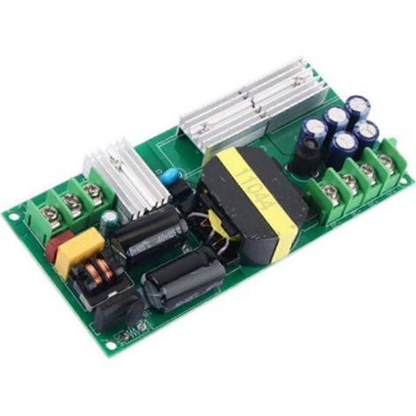 1PCS carte nue d'alimentation AC-DC 220V vers 5V 10A avec régulateur et commutateur (1/5)