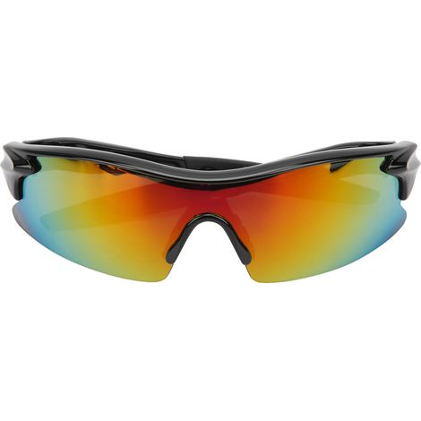 Antibeschlag- und UV-Schutzbrille für Kinder, ideal zum Rollschuhlaufen und für Outdoor-Sportarten. Schwarzer Rahmen. (1/5)