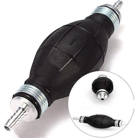 Manuelle Kraftstoffpumpe, 10-mm-Gummi- und Aluminium-Vorförderpumpe, Kfz-Zubehör