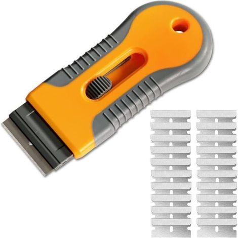 Scraper for glass and ceramic hobs - Cleaning tool for glass scrapers (1/5)