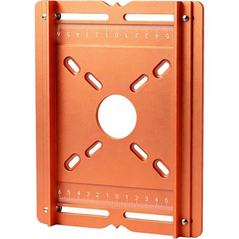 Panel empotrado para mesa de trabajo de máquina de corte de aleación de aluminio (antideslizante) (1/5)
