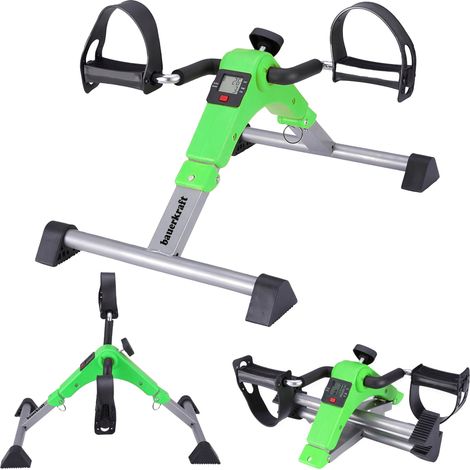 Heimtrainer, Rehabilitationsfahrrad, klappbarer Rotor, 2-in-1-LCD-Display