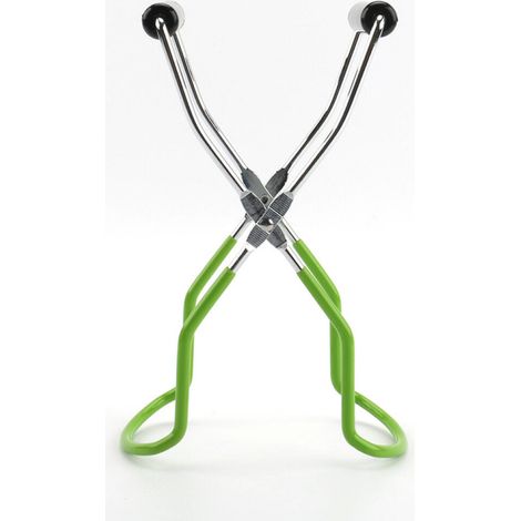 Lève-bocal en Conserve Pince de Levage pour Bocaux avec Poignée Flexible Antidérapantes pour Pot de Confiture Bouteille Vert (1/4)