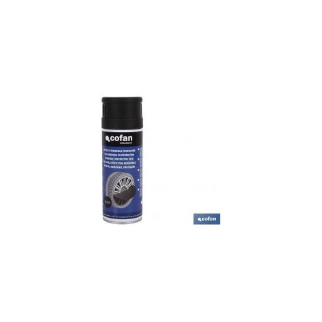Entfernbare Folie Schutz schwarz matt 400 ml