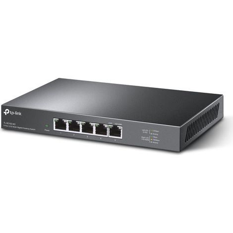 TP-Link TL-SG105-M2 switch di rete Non gestito 2.5G Ethernet (100/1000/2500) Nero (1/3)