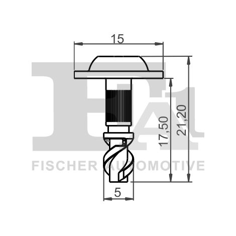 Protection moteur/anti-encastrement FA1 11-40095.10 AUDI 07147177492 51710149417