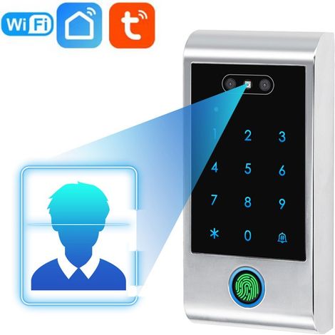 Tuya Controllo Accessi con Riconoscimento Facciale Smart WiFi per Esterni  Tastiera + Impronta Digitale (1/5)