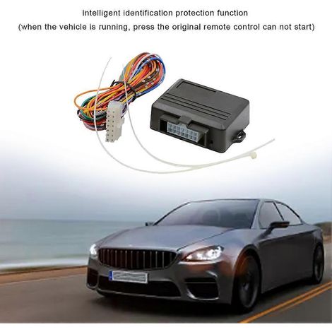 Arranque y parada remotos del motor con control remoto Alarma de coche Arranque y parada sin llave Sistema de entrada sin llave automático Accesorios para coche (1/5)