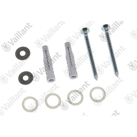 VAILLANT Juego de fijación, tornillos + tacos VC 10+15+20+25+30 CS/1-5 R1 u.w. Vaillant-Nr. , 0020130588
