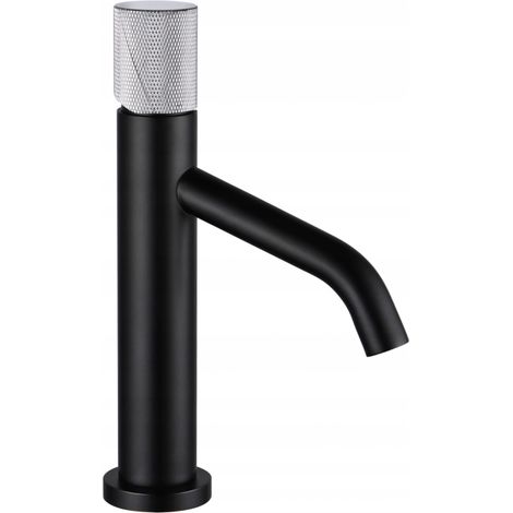 Mexen Rumba One miscelatore per lavabo, nero/cromo - 73501-77 (1/2)