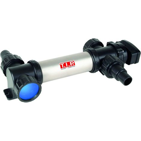 T.I.P. – Spot UV-C pour piscines jusqu'à 36 000 l – Acier inoxydable – Puissance 36W – Réduit bactéries et algues – 30447 (1/5)