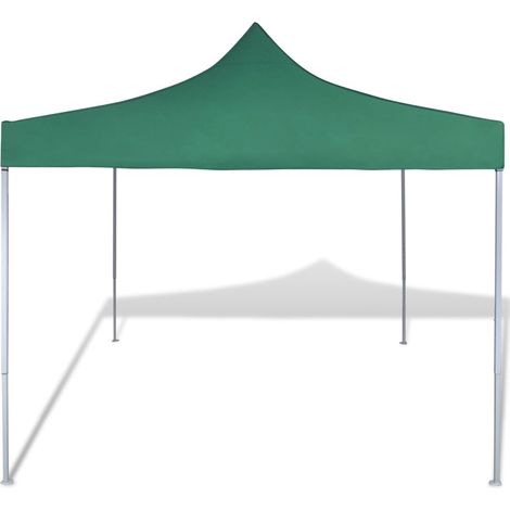Tente pliable verte 3 x 3 m (1/5)