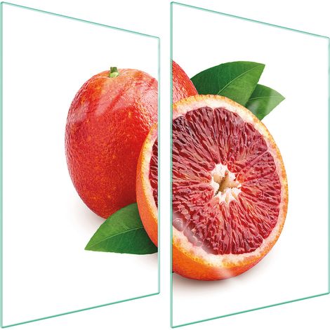 PIASTRA PROTETTIVA IN VETRO PER CUCINA 2x35x52 POMPELMO (1/5)