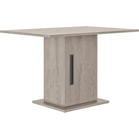 Table a manger - Boston - Rectangulaire - Pied fut - 6 personnes - L 120 x P 80 x H 76 cm - Gami (1/5)