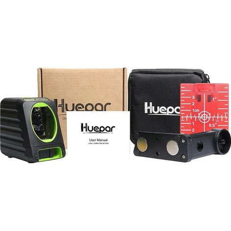 Niveau laser à ligne croisée, précision professionnelle, support magnétique, Niveau Laser Rouge (1/2)