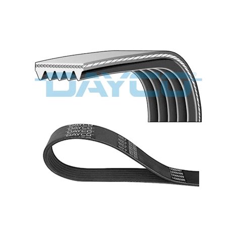 Courroie trapézoïdale à nervures Dayco 5pk1435 AUDI 038903137H 038903137T