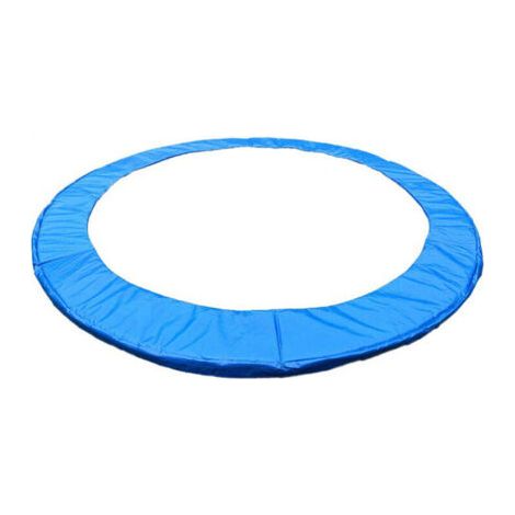royaluxe -Coussin de Protection pour Trampoline Ø244cm,Bleu (1/4)
