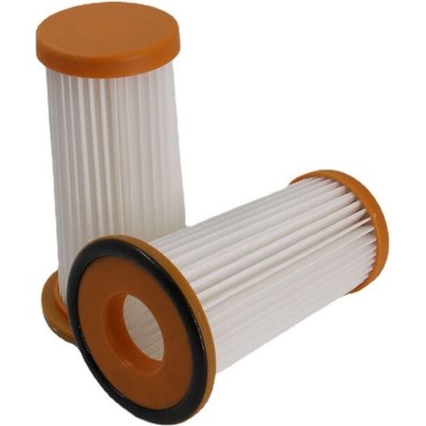 Filtre Cartouche - Pour Aspirateur Philips FC8028 FC8256 FC8257 FC8261 FC8262 - Rond Jaune - Compatible 432200520850 - 1 Pièce (1/2)