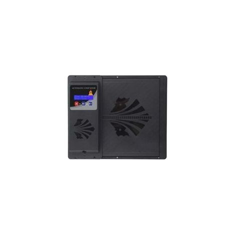 Porte Automatique de poulailler ,ouvre-Porte électrique de poulailler avec Conception Anti-pincement,avec Affichage LED,minuterie,Noir (1/4)