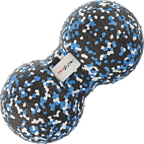 Balle de massage double epp 8x16 cm - Douball Bleue