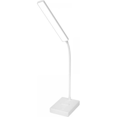 Lampe d'étude à LED pour la protection des yeux, réglable selon tous les angles, lampe de chevet pour chambre à coucher, lampe de lecture pour dortoir étudiant, lampe de bureau portable à piles (1/5)