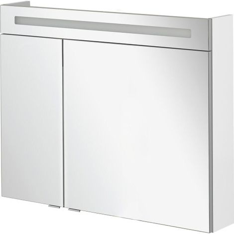 FACKELMANN B.clever Spiegelschrank 90cm Korpusfarbe: Weiß Matt (1/5)