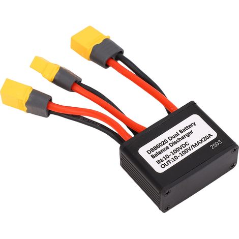 Équilibreur de batterie double 10-100 V, convertisseur de décharge double, adaptateur de module parallèle pour vélo électrique 20 A 500 W (1/5)