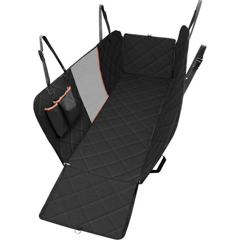 Housse de banquette arrière imperméable et antidérapante - Pour animaux de compagnie - Universelle - Protection de siège auto pour chien et chat (1/5)