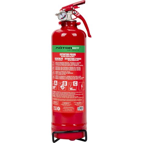 Extincteur à Poudre sèche ABC de 1 kg pour Voitures et véhicules (1/5)