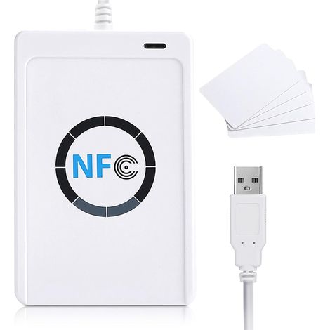 Lecteur NFC RFID Acr122u - Lecteur USB sans contact - Prend en charge Iso 14443a/B Felica NFC - Avec vitesse de 424 Kbps - Pour ordinateur jusqu'à 50 mm de portée (1/5)