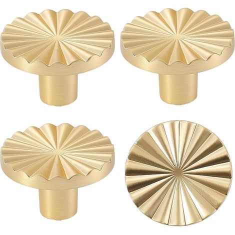 20 pieces brass furniture handles, cabinet handles, brass door handles, gold drawer handles (1/5)