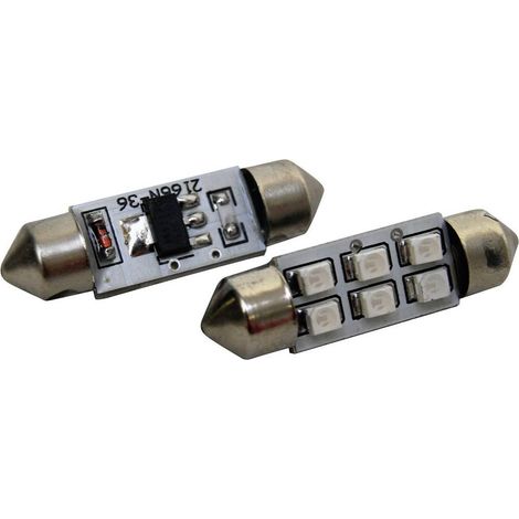 EUFAB 13298 C5W 12 V S8.5 (Ø X L) 10 MM X 36 MM 1 PAIRE(S) (1/2)