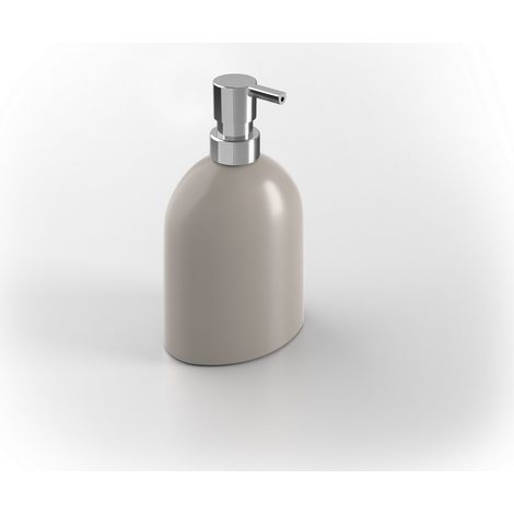 Distributeur de savon à poser tourterelle en porcelaine mod. Bird