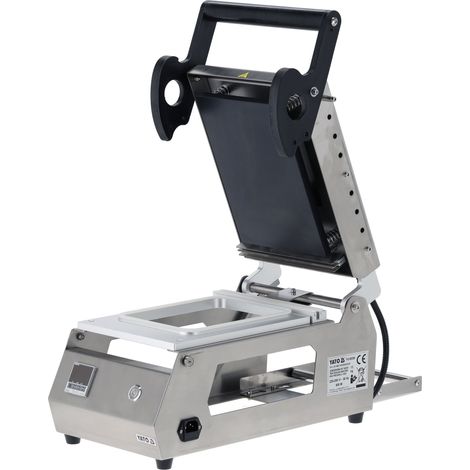 Schalenversiegelungsmaschine, Verpackungsmaschine 900 bis 250x180mm