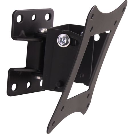 Techly Supporto a Muro 1 Snodo Inclinabile per TV 13-30'' nero (1/5)