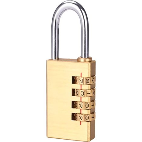 Cadenas à Combinaison Cadenas Exterieur Etanche Cadenas a Code Être Utilisé Pour Les Casiers,Les Boîtes à Outils,Les Valises,Les Portes Extérieures,Les Serrures à Chaîne,Garage,etc.