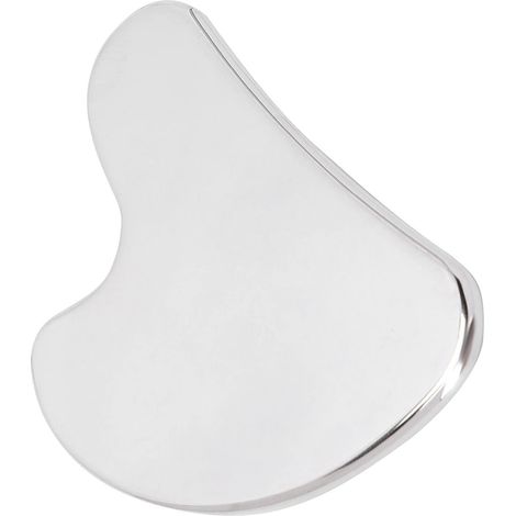 Planche Gua Sha en acier inoxydable 304, Gua Sha pour le visage, les yeux et le corps, planche Gua Sha en métal en forme de cœur, Gua Sha pour le massage du dos. (1/5)