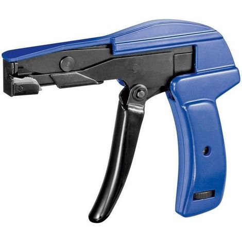 Techly Pistola abrazadera profesional azul ergonómica (1/3)