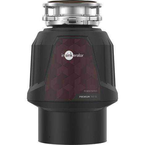 Insinkerator Premium 700 EC Küchenabfallzerkleinerer - Küchenabfallentsorger mit 0,75 PS starkem Induktionsmotor & Luftschalter (1/5)