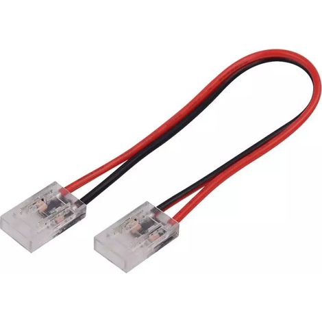 Conector flexible V-TAC para tira LED COB de 8 mm de ancho a 2 pines de 150 mm de largo.