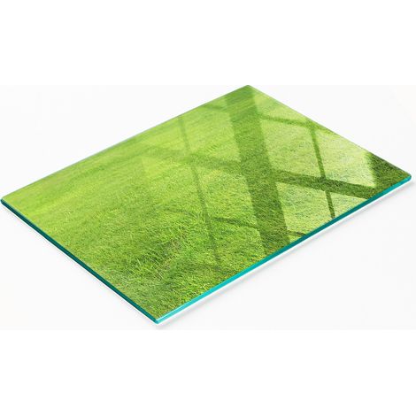 Planche décorative multifonctionnelle pour cuisine, enduite, couleur gazon vert, 80 x 52 cm (1/5)