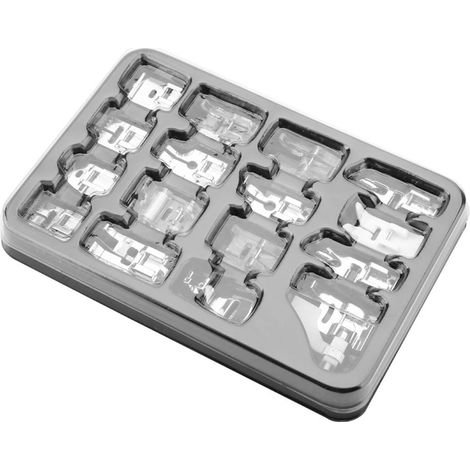 Jeu de Pieds Presseur Universel pour Machine à Coudre - Accessoires de Couture Professionnels Singer (1/4)