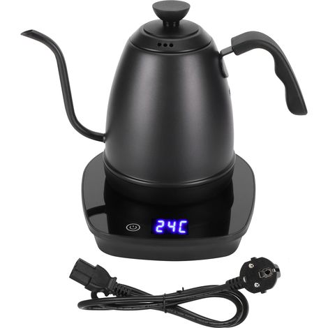 Elektrischer Schwanenhalskessel mit Display zur Zubereitung von Kaffee und Tee, 220–240 V Wechselstrom (EU) (1/5)